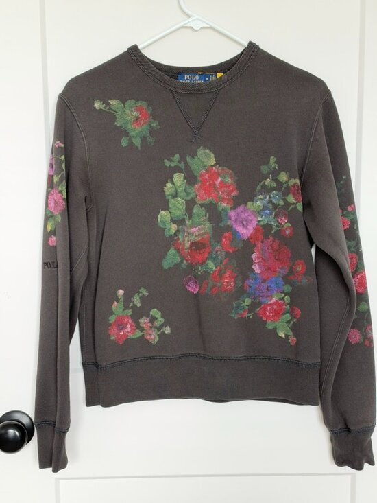Polo Ralph Lauren Tops - Polo Ralph Lauren Floral Print Sweatshirt